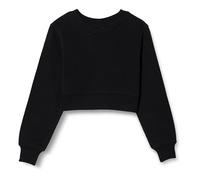 Amazon Essentials Sweat Court (FUSION) Fille, Noir, 8 ans