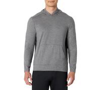 Amazon Essentials Sweat-Shirt à Capuche pour la Gym, Tissu Technique Doux et Léger, Coupe Athlétique Homme, Gris Teinture Spatiale, XXL