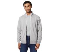 Amazon Essentials Sweat-Shirt à Col Montant, à Fermeture Éclair Intégrale, en Tissu Éponge French Terry Léger Homme, Gris Clair Chiné, M