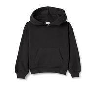 Amazon Essentials Sweat-Shirt Large à Capuche Mixte Enfante, Noir, 6-7 Ans