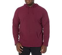 Amazon Essentials Sweatshirt à Capuche à Enfiler en Tissu Flammé Isolant à Manches Longues (Déjà Goodthreads) Homme, Bordeaux, 3XL