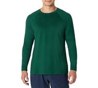 Amazon Essentials T-Shirt à Manches Longues pour la Gym, Tissu Technique Doux et Léger, Coupe Athlétique Homme, Vert Teinture Spatiale, XXL