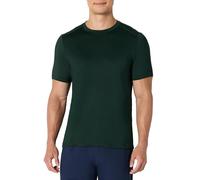 Amazon Essentials T-shirt Léger à Manches Courtes, Tissu Technique et Extensible qui Évacue l’Humidité et Sèche Rapidement Homme, Vert Foncé, XXL