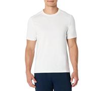Amazon Essentials T-shirt Léger à Manches Courtes, Tissu Technique et Extensible qui Évacue l’Humidité et Sèche Rapidement Homme, Blanc, S