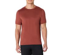 Amazon Essentials T-shirt Léger à Manches Courtes, Tissu Technique et Extensible qui Évacue l’Humidité et Sèche Rapidement Homme, Brun Châtaigne Intense, XL