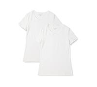 Amazon Essentials T-Shirt Ras-Du-Cou à Manches Courtes, Coupe Standard Femme, Packs Multiples