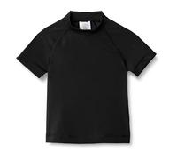 Amazon Essentials T-Shirt Rashguard à Manches Courtes Garçon, Noir, 9 Ans