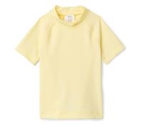 Amazon Essentials T-Shirt Rashguard à Manches Courtes pour garçon, Jaune Clair, 2T