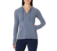 Amazon Essentials Veste à Capuche Technique Douce Légère Zippée Femme, Gris Ardoise Teinture Spatiale, XS