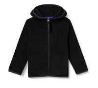 Amazon Essentials Veste à Capuche Zippée en Polaire Garçon, Noir, 11-12 Ans