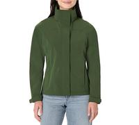 Amazon Essentials Veste de Pluie Imperméable, Légère et Compactable, Coupe Classique Femme, Vert Foncé, S