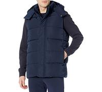Amazon Essentials Veste Doudoune à Capuche en Polyester recyclé Hydrofuge, Coupe décontractée (Anciennement Amazon Aware) Homme, Bleu Marine, XL