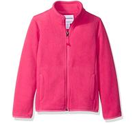 Amazon Essentials Veste Molletonnée Zippée en Polaire Fille, Rose, 6-7 Ans