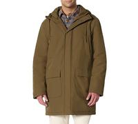 Amazon Essentials Veste Parka Épaisse Moderne Coupe Surdimensionnée Homme, Brun Tabac Foncé, S