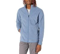 Amazon Essentials Veste Polaire à Fermeture éclair intégrale (Grandes Tailles Disponibles) Homme, Bleu Chiné, M
