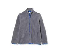 Amazon Essentials Veste zippée intégrale doublée en polaire pour garçon - Gris foncé - Taille M