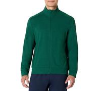 Amazon Essentials Veste Zippée pour la Gym, Tissu Technique Doux et Léger, Coupe Athlétique Homme, Vert Teinture Spatiale, XS