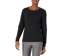 Amazon Essentials Wae50014fl18, Sweat-Shirt Femme, Noir (Black), 38 (Taille fabricant: Small)