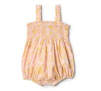 Amazon Essentials x Sofia Grainge Barboteuse Tissée Sans Manches Bébé Fille, Rose Coquillage Motif Cachemire, 18 mois