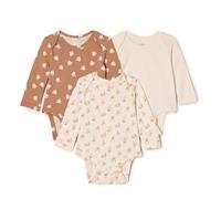 Amazon Essentials x Sofia Grainge Body à manches longues et col rond Unisex - Bébé, Lot de 3
