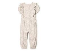 Amazon Essentials x Sofia Grainge Combinaison à Volants Manches Courtes Bébé Fille, Rose Pâle Esquisse Florale, 6-9 Mois