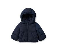 Amazon Essentials x Sofia Grainge Doudoune à Capuche Déperlante Bébé Garçon, Bleu Marine, 6-9 Mois