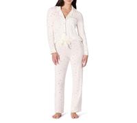 Amazon Essentials x Sofia Grainge Ensemble de Pyjama Femme, Cœurs Multicolores Ivoire, S