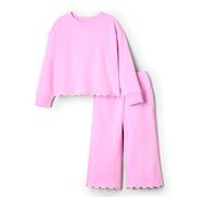 Amazon Essentials x Sofia Grainge Ensemble Pantalon Et Haut en Tissu French Terry Fille, Rose, 2 Ans