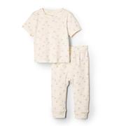 Amazon Essentials x Sofia Grainge Ensemble Pantalon et Haut Unisexe pour Tout-Petit, Petits Lapins Ivoire, 4T
