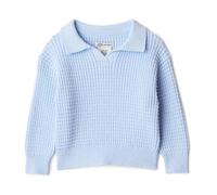 Amazon Essentials x Sofia Grainge Ensembles Sweat-shirts et Débardeurs en Crochet de Coton pour Maman et Moi Garçon, Bleu Clair, 3 ans