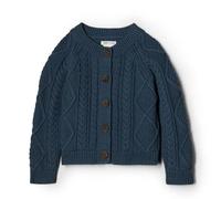 Amazon Essentials x Sofia Grainge Gilet a Torsades Mixte Bébé, Bleu Marine Foncé, 24 Mois