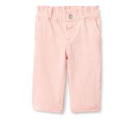 Amazon Essentials x Sofia Grainge Jean coupe décontractée À Volant Bébé Fille, Rose Clair, 12 mois