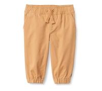 Amazon Essentials x Sofia Grainge Jogging à Enfiler Coupe Décontractée en Sergé Stretch de Coton Mixte enfant, Chameau, 2 ans