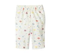 Amazon Essentials x Sofia Grainge Pantalon à Enfiler en Coton et Lin Bébé garçon, Ivory Beach, 6-9 mois
