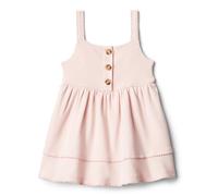 Amazon Essentials x Sofia Grainge Robe Décontractée en Tricot Fille, Rose Clair, 3 ans