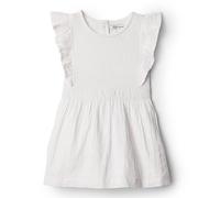 Amazon Essentials x Sofia Grainge Robe en Lin Bébé Fille, Blanc, 18 mois