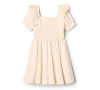 Amazon Essentials x Sofia Grainge Robe en Maille brodée Bébé Fille, Ivoire, 18 Mois
