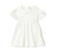 Amazon Essentials x Sofia Grainge Robes en Satin de Coton pour Maman et Moi Bébé fille, Blanc, 12 mois