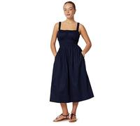 Amazon Essentials x Sofia Grainge Robes en Satin de Coton pour Maman et Moi Femme, Bleu Marine, M