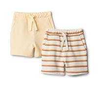 Amazon Essentials x Sofia Grainge Short à Enfiler en Maille et Tissu Éponge Bébé garçon, Lot de 2