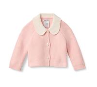 Amazon Essentials x Sofia Grainge Veste Pull à col Claudine Mixte Bébé, Rose Clair, 18 Mois