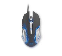 [Amazon Exclusive] DR1TECH Avenger Souris Gamer Avec Fil En Fibre Résistante - 6 Boutons Jusqu'à 3200 DPI - Design Léger Et Résistant - Souris Filaire Ergonomique Pour PC/PS4/XBOX
