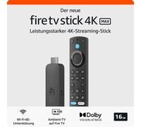 Fire TV Stick 4K Max - AMAZON - Wifi 6E - Noir - 4K Ultra HD - Dolby Vision - Alexa
