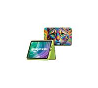 Amazon Kids Tablet 8 (nouvelle génération) : écran HD 8,7", batterie qui tient la journée ; 1 an de Kids+ avec vidéos, applis, jeux et livres audio ; coque rigide fine (chat arc-en-ciel)