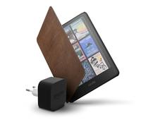 Amazon Kindle Colorsoft 16 GB + étui en cuir premium marron + adaptateur 9 W
