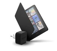 Amazon Kindle Colorsoft 16 GB + étui noir composé de matériaux d'origine végétale + adaptateur 9 W