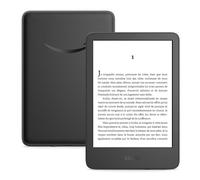Amazon Kindle (16 Go) | Le plus léger et compact, avec écran antireflets, changements de page plus rapides, éclairage avant réglable et longue autonomie | Avec publicités | Noir