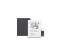 Amazon Kindle Scribe 32 Go (Graphite) + Stylet Premium + Étui à rabat en cuir premium (Graphite) + USB-C Chargeur