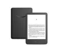 Amazon Liseuse B0CP31T5M6, Écran 6" 16Go, USB Type-C, Wifi, Boîtier Magnésium/Plastique Recyclé, Batterie Li-Ion, Noir, 157.8x108.6x8mm, 154g