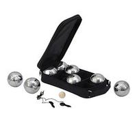 Amazon Lot de 8 boule de Pétanque + Cochonnet + Mesureur + Sacoche G